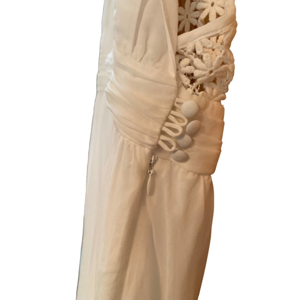 NWT Guess Women’s White Twisted Tank, Size 6 K224 - Picture 10 of 16